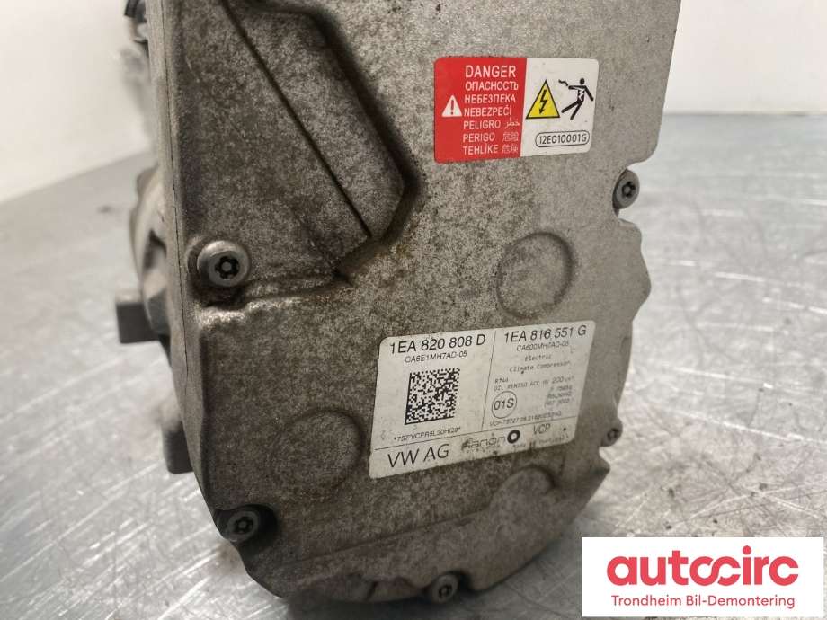 Aircondition kompressor elbil til VW ID.4 2020-->>  (1EA820808D|1EA820808H|)
