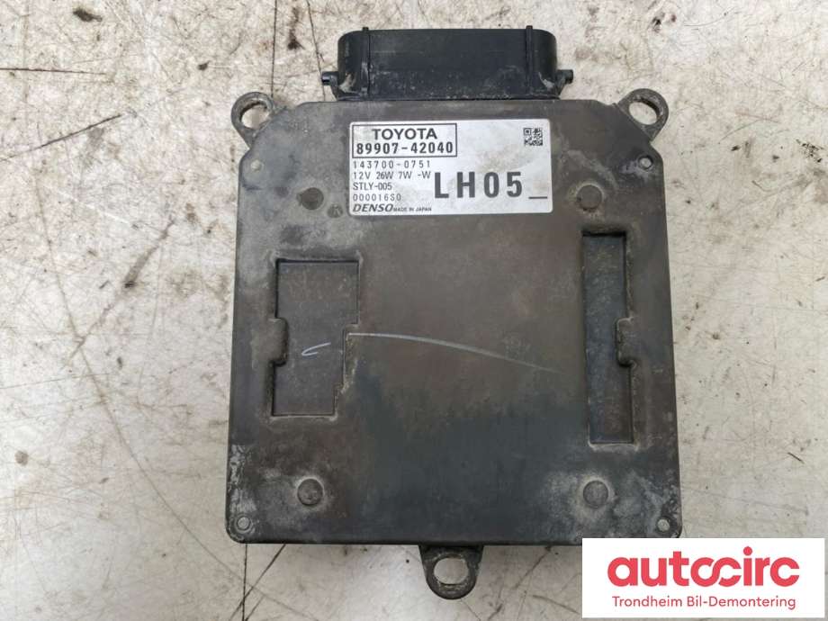 Styreenhet LED til Suzuki Across, 2020-->>  (DENSO|89907-42040)