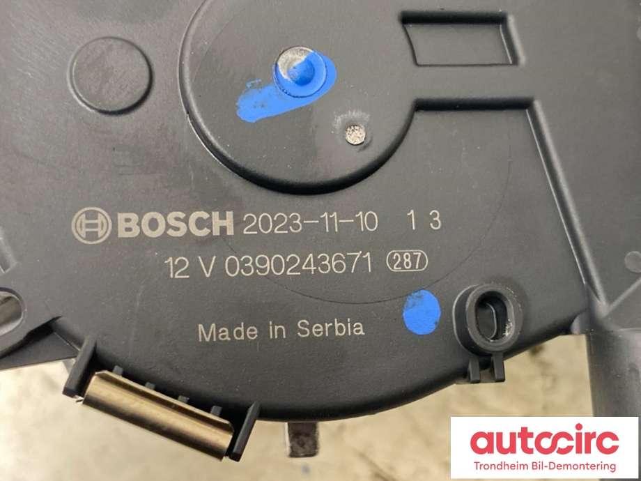 Viskermotor frontrute til BMW iX2 2024-->>  (BOSCH|61615A0BBF9|0390243671|)