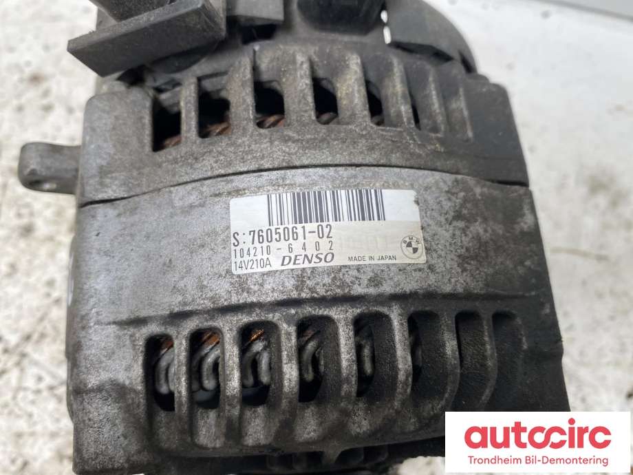 Dynamo til BMW X3 2010-2017 (F25) (F25) (DENSO|12317605479|104210-6402|7605061| 12317605061)