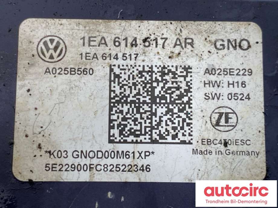ABS sentral til VW ID.BUZZ 2022-->> (..|1EA614517AR|1EA 614 517 AR|)