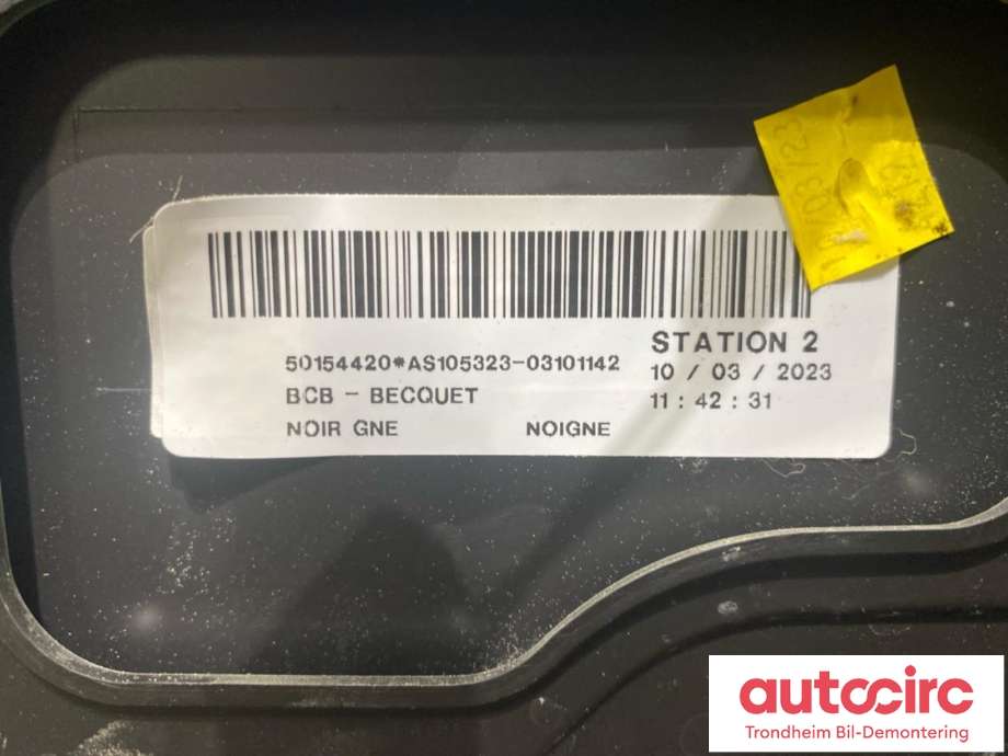 Spoiler bakluke til Renault Megane E-Tech 2022-->>  (...|960309378R|)