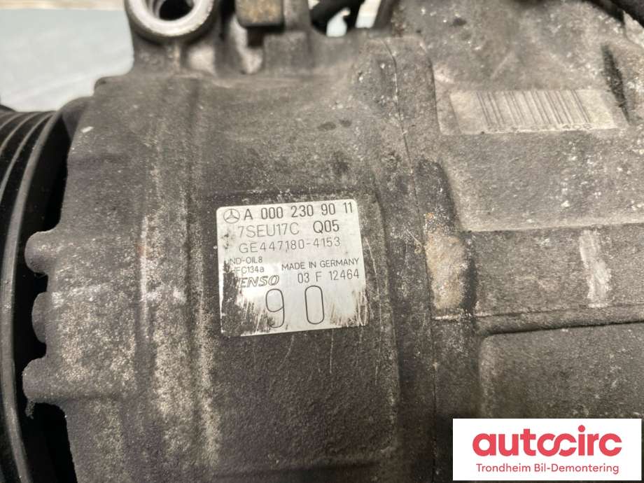 Aircondition kompressor til Mercedes S-Klasse 1999-2005 (W220) (W220) (A0002308511|A0002309011|)