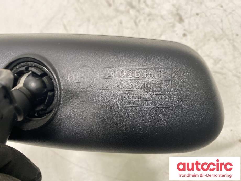 Speil innvendig til Peugeot 508 2011-2014 (Type I, Fase 1)  (8154SN|96758892XT|8154SP)