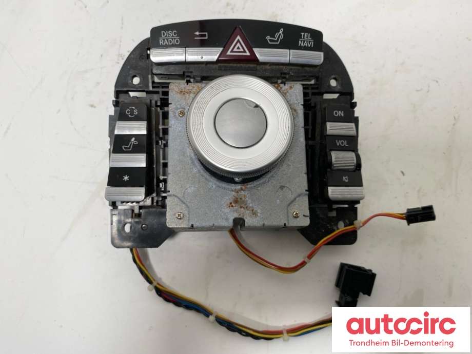 Bilstereo betjeningspanel til Mercedes S-Klasse, 2005-2013 (W221) (W221) (ALPS|A2218700551)