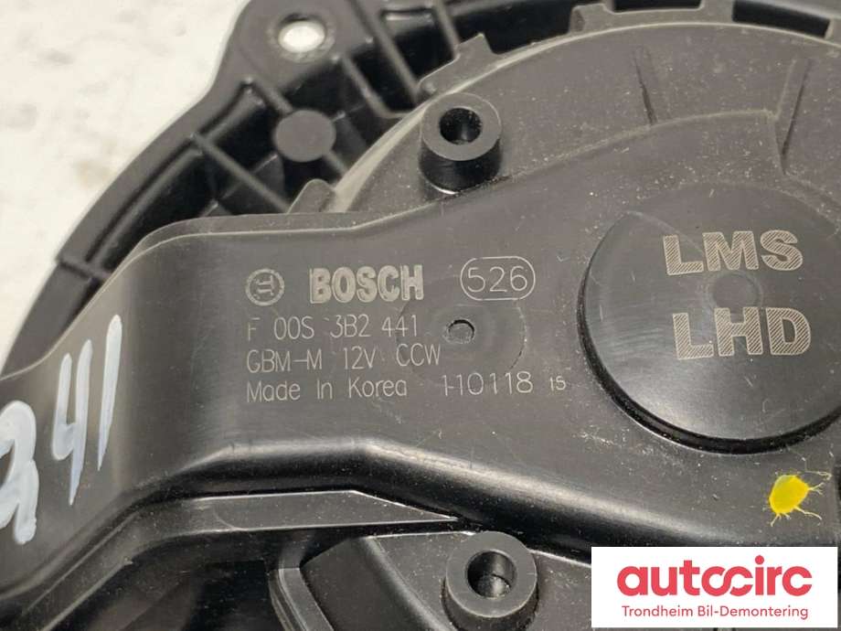 Varmeapparat motor til Kia Sportage 2010-2016 (Type III)  (BOSCH|F00S382441|971132Y000|)