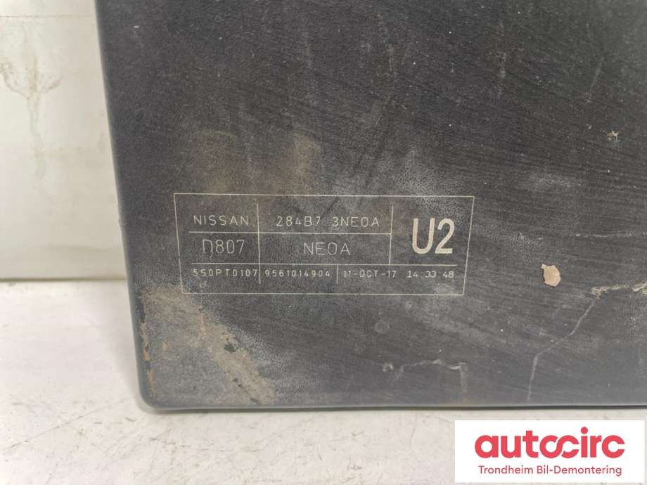 Sikringsboks motorrom til Nissan Leaf 2011-2017 (Type I) (284B7-3NE1A|284B7-3NE0A|)