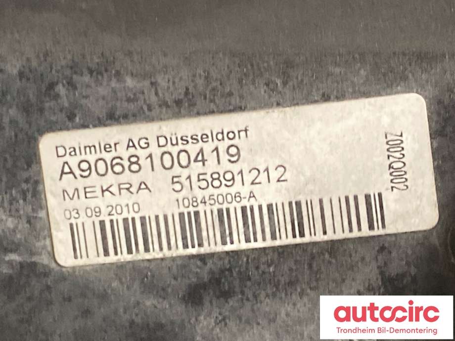 Speil høyre til Mercedes Sprinter 2006-2013 (Fase 1) (906) (906) (A0008103319|A0008106119|)