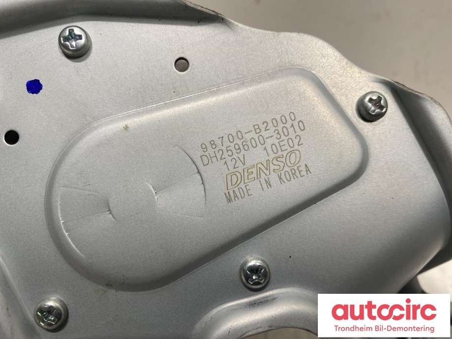 Viskermotor bakrute til Kia e-Soul 2019-->> (Type III)  (DENSO|98710-B2000|98700-B2000|DH259600-3010)