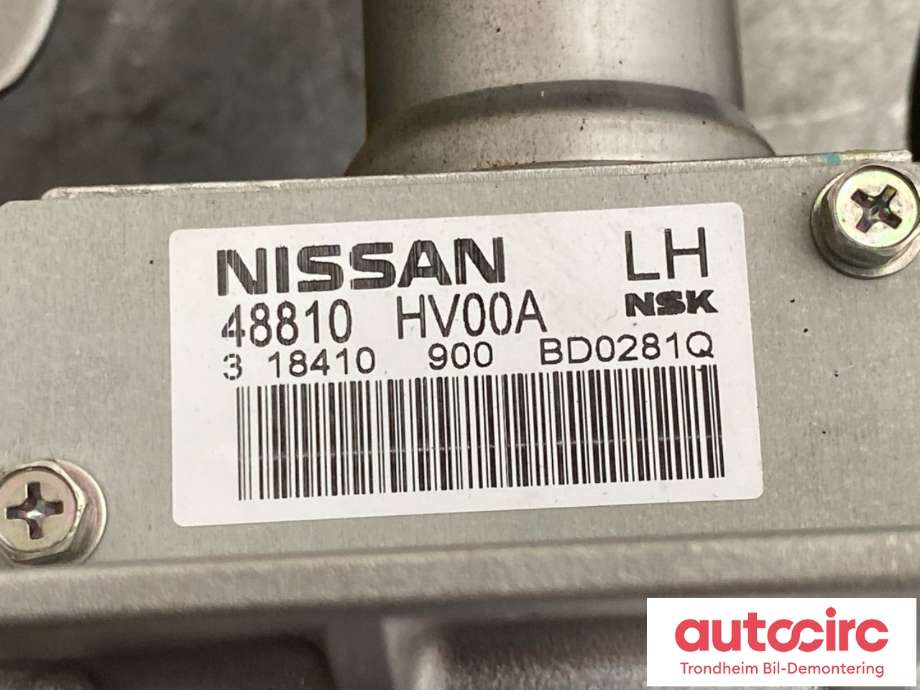Rattaksel elektrisk servo til Nissan Qashqai 2014-2021 (Type II)  (48811HV04A|)