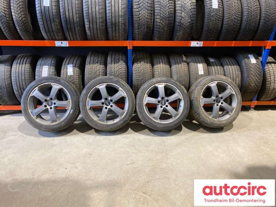 Hjulsett aluminium vinter til Audi A5, 2007-2016 (Type I)  (18 TOMMER|245/45R18)