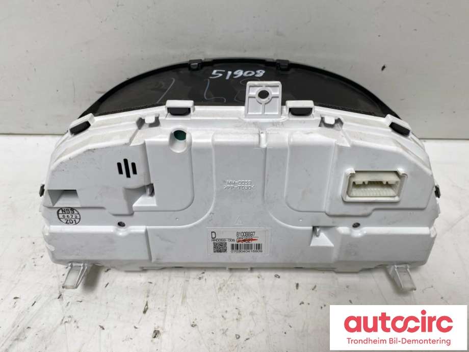 Instrumentpanel til Mitsubishi Outlander 2012-2015 (Type III, Fase 1)  (..|8100B897|)