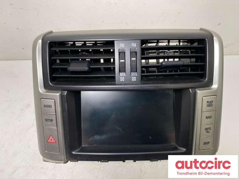 Bilstereo navigasjon skjerm til Toyota Land Cruiser 150, 2010-2013 (Fase 1) (..|8680560082)
