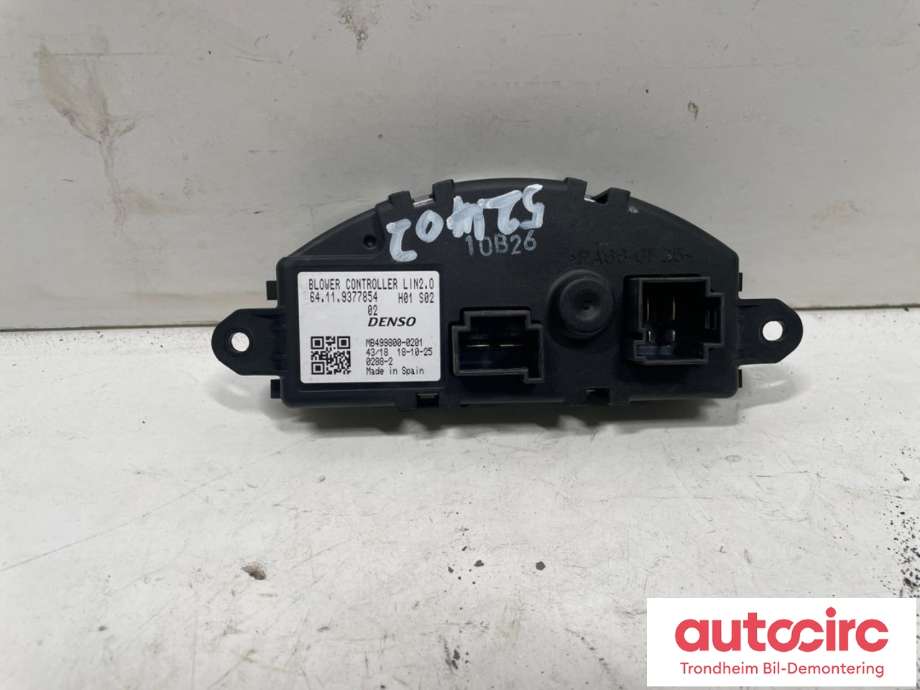 Varmeapparat motstand til BMW i3, 2013-2022  (DENSO|64119377854)