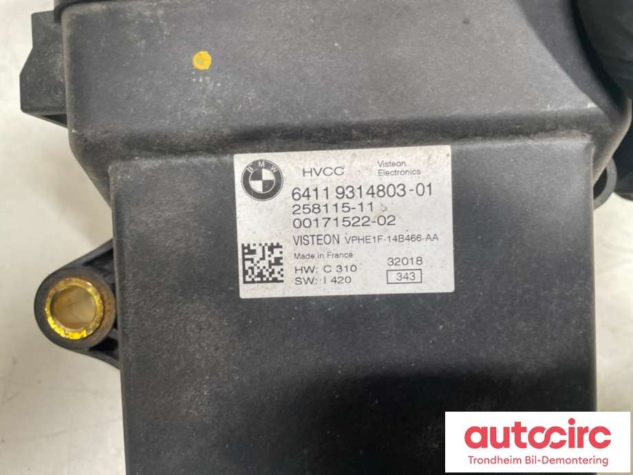 Styreenhet diverse til BMW i3 2013-2022 (64119314803|258115-11|00171522-02)