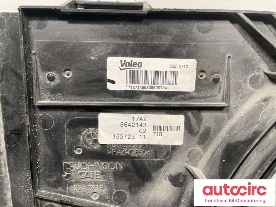 Kjølevifte til BMW i3 2013-2022  (VALEO|17 42 8 642 143|)