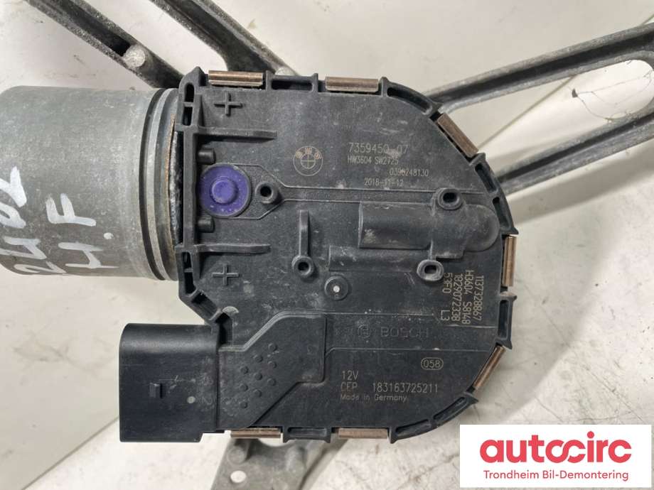 Ruteheis, kun motor, høyre foran til BMW i3 2013-2022  (...|67 62 5 A3F 285|)