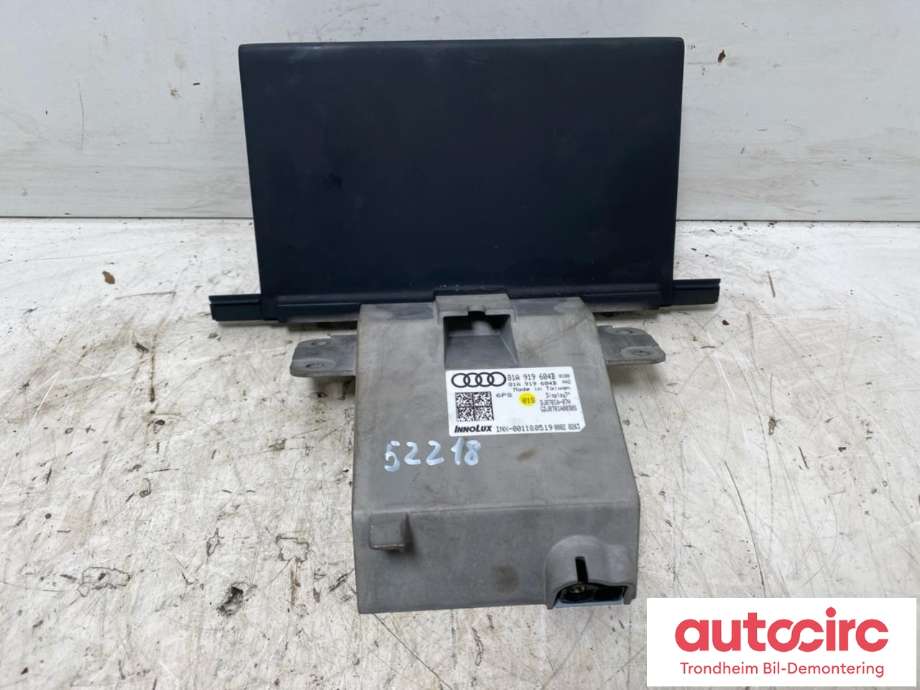 Bilstereo navigasjon skjerm til Audi Q2 2016-->>  (..|81A919604B|81A919604A|)