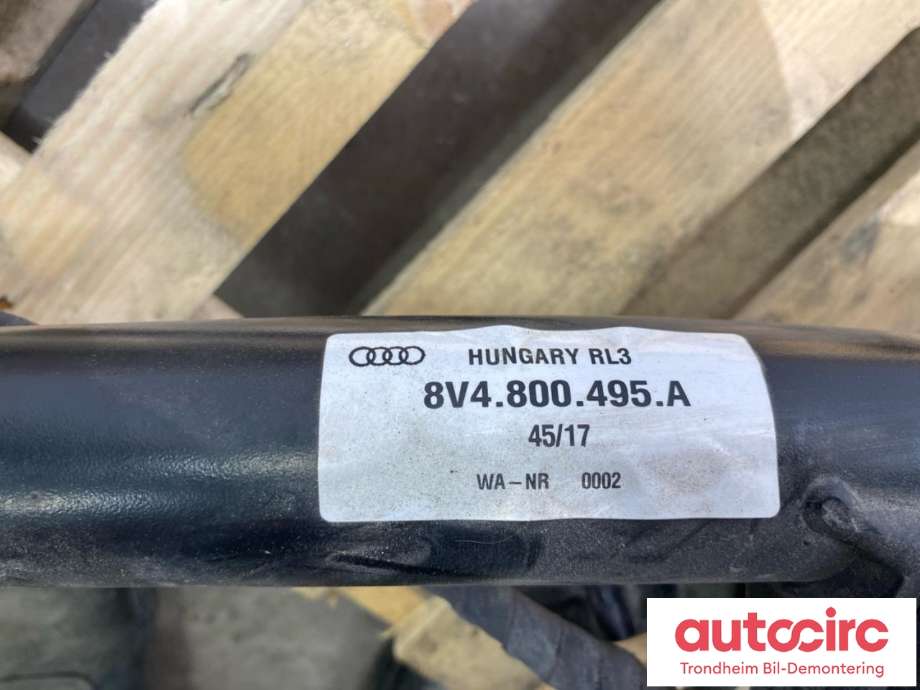 Hengerfeste til Audi A3 2016-2020 (Type III, Fase 2)  (...|)