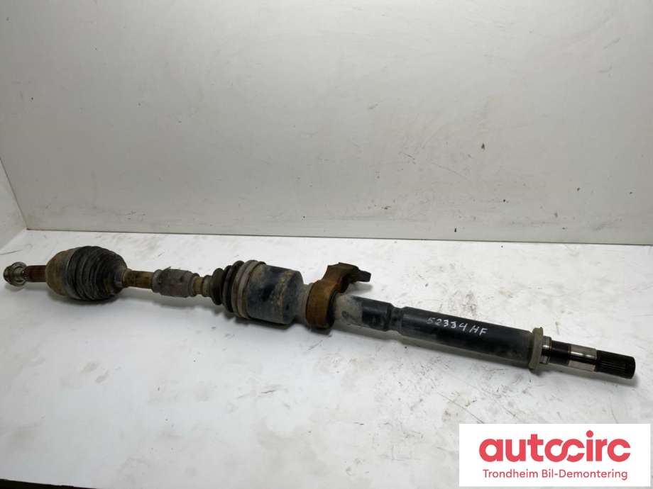 Drivaksel høyre foran, diesel/manuell til Mazda 6 2008-2010 (Type II, Fase 1)  (..|GD78-25-50XC|)