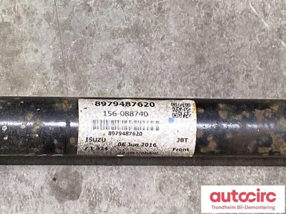 Mellomaksel bakre til Isuzu D-Max 2012-2017 (Type II, Fase 1)  (8-97948-764-0|8979487640|)