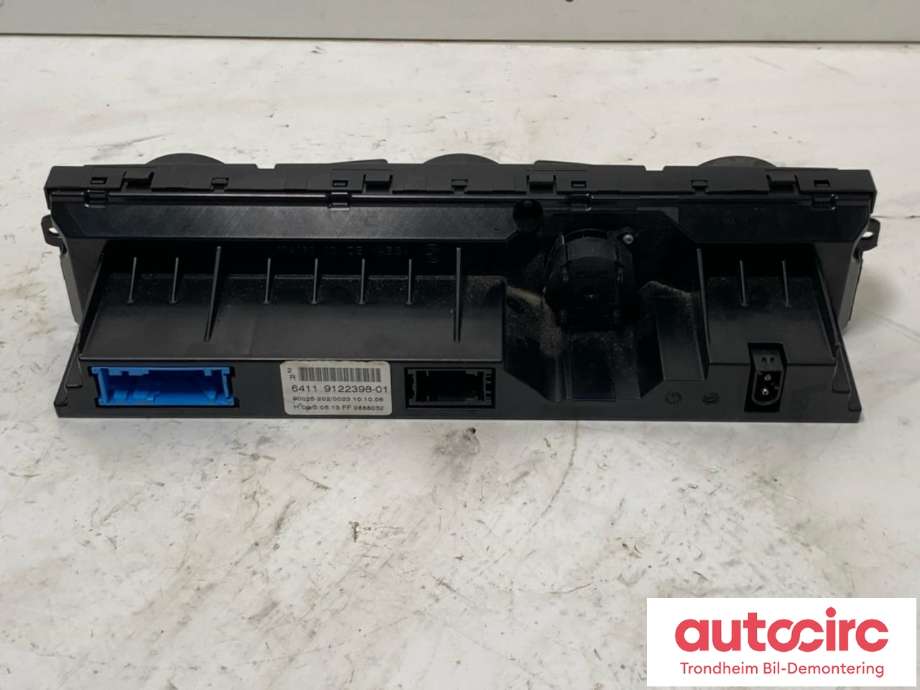 Varmeapparat betjening til BMW 5-Serie 2003-2010 (E60/E61) (E60/E61) (..|64119122398|)