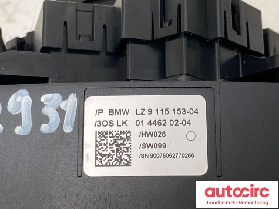 Bryter combi til BMW 5-Serie 2003-2010 (E60/E61) (E60/E61) (..|9115165|61319115165|)