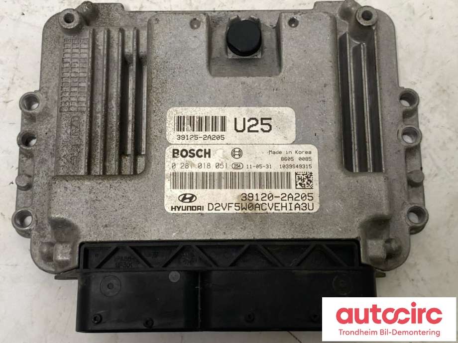 Styreenhet motor til Hyundai i40, 2012-2017  (BOSCH|391202A205)