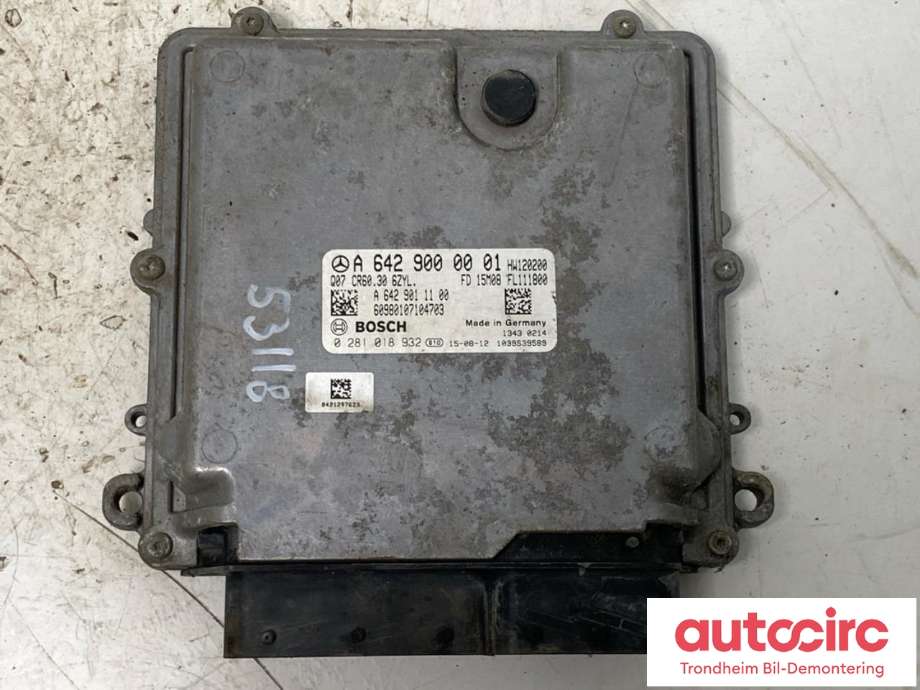 Styreenhet motor til Mercedes Sprinter 2013-2018 (Fase 2) (906) (906) (BOSCH|A6429000001|A 642 900 00 01|)