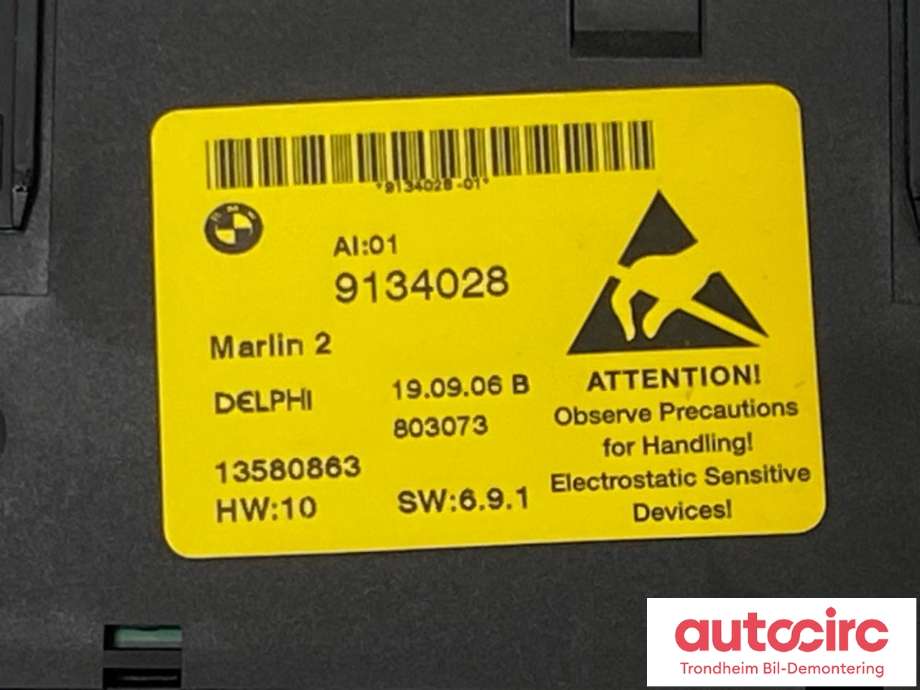 Bryter setevarme til BMW 5-Serie 2003-2010 (E60/E61) (E60/E61) (...|61319159168|13580863|9134028)