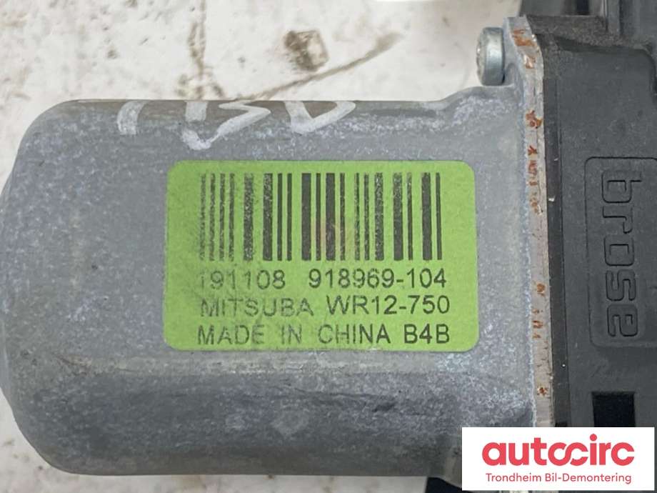 Ruteheis venstre bak til Ford Ranger / Ranger Raptor 2015-2022  (MITSUBA|5341351|AB39-2627001-BF|)