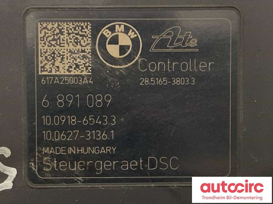 ABS sentral til BMW i3 2013-2022  (ATE|6891089|34515A374B5|5A374B5)