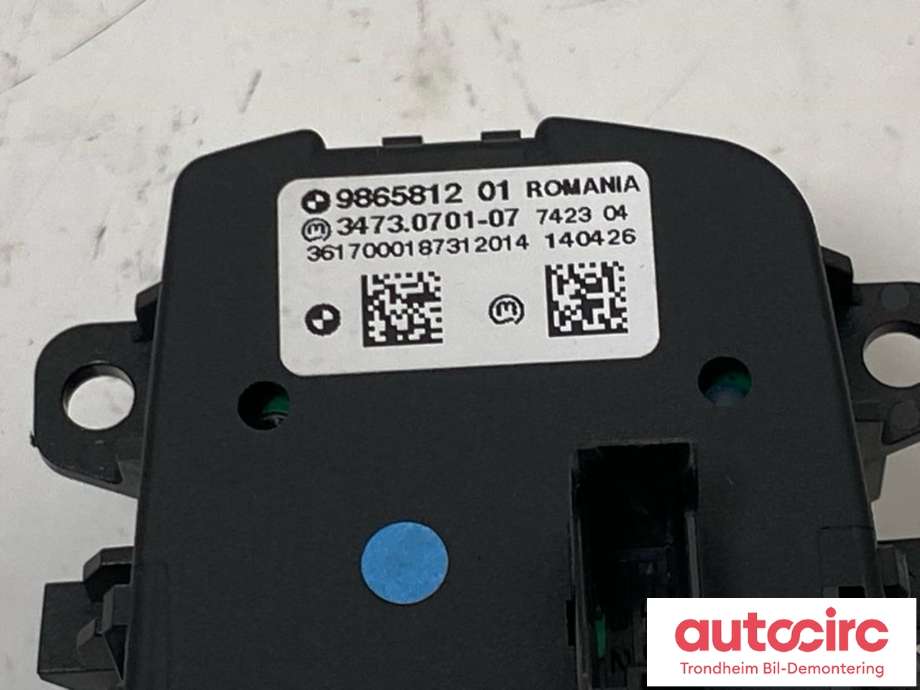 Bryter lys til BMW i3 2013-2022  (..|9865812|)