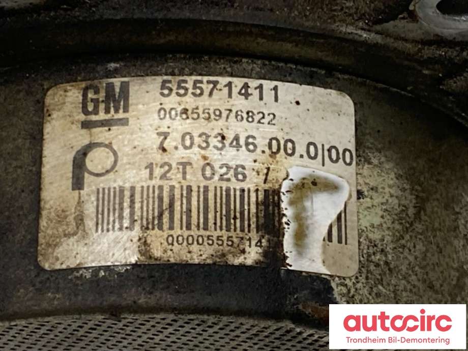Vakuumpumpe til Opel Insignia A 2009-2014 (GM|55571411|)