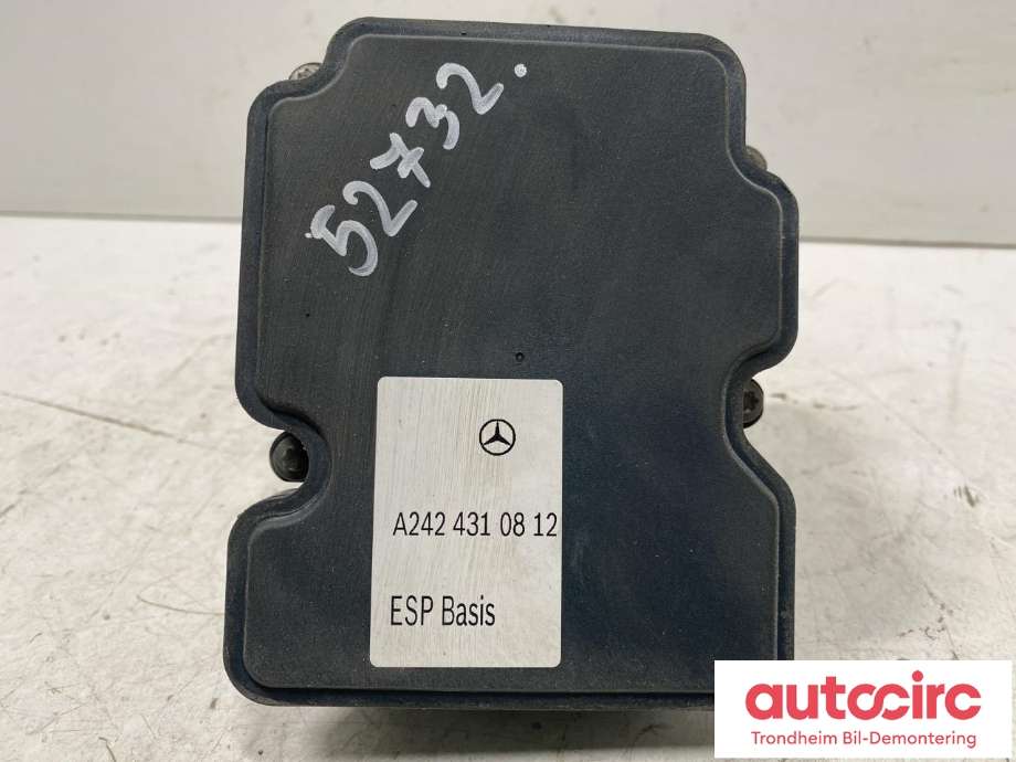 ABS sentral til Mercedes B-Klasse, electric drive 2014-2018 (W242) (W242) (...|A 242 431 09 12|)