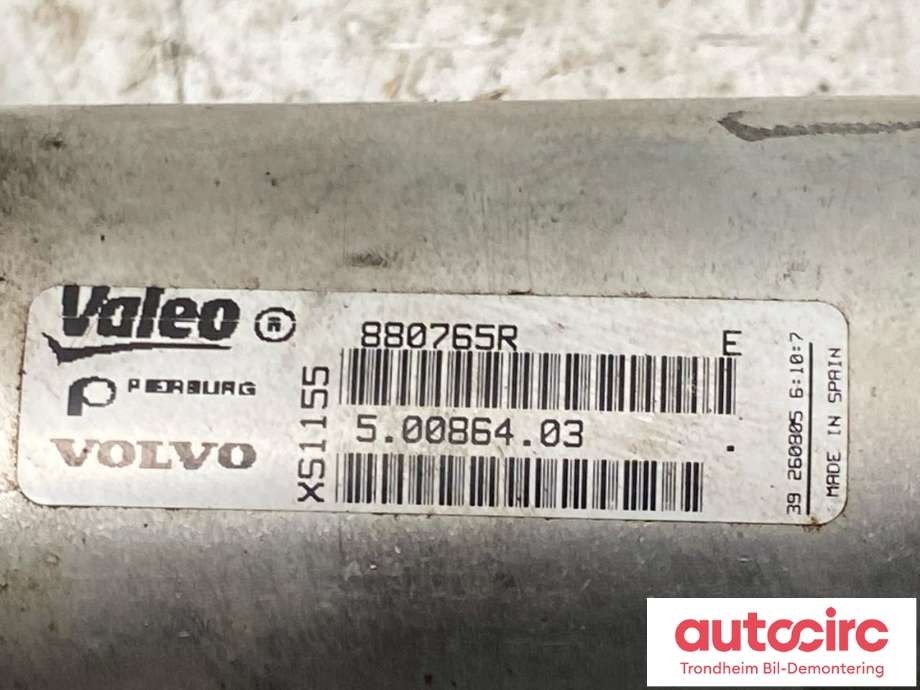 EGR-kjøler til Volvo S60 2005-2010 (Type I, Fase 2)  (VALEO|880765R|8699208|)