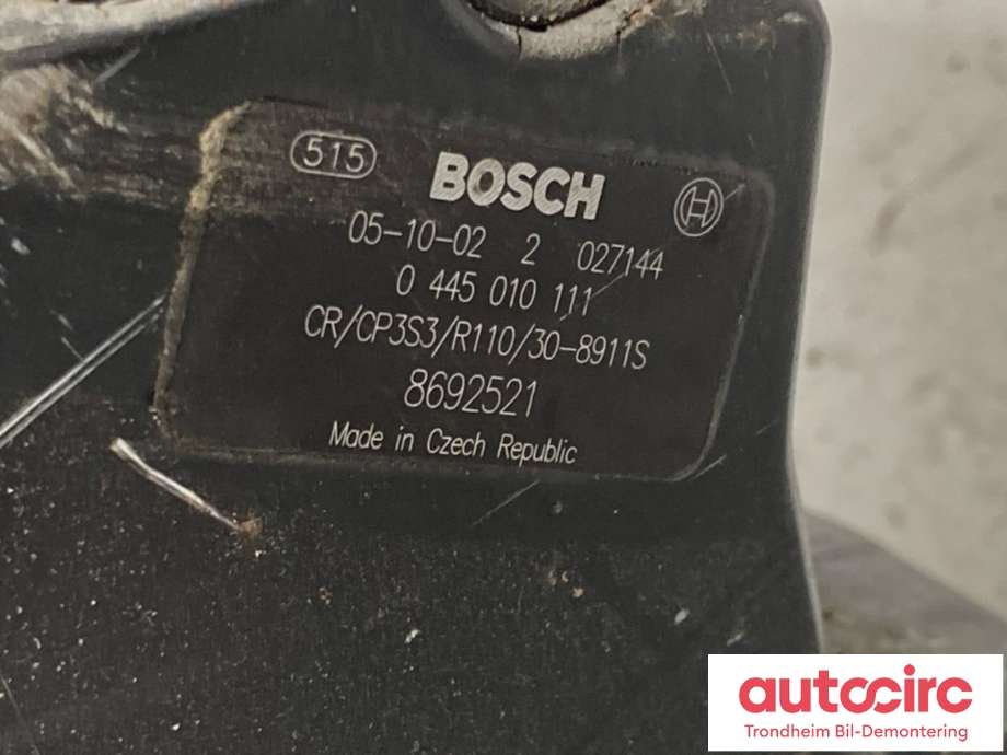 Dieselpumpe til Volvo S60 2005-2010 (Type I, Fase 2)  (..|36001127|)