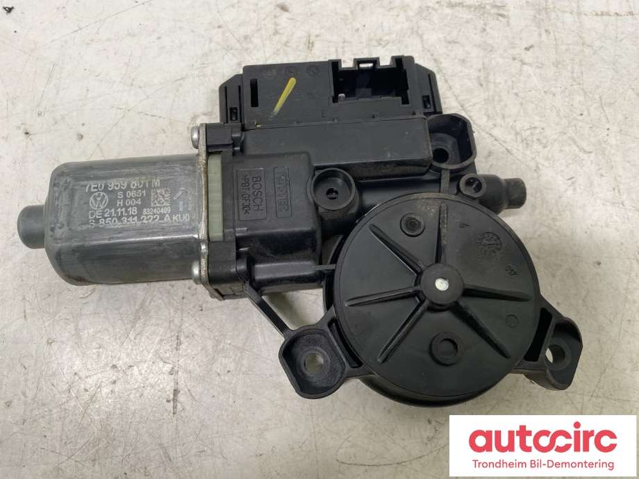 Ruteheis, kun motor, venstre foran til VW Transporter / Caravelle 2015-2019 (T6) (T6) (BOSCH|7E0 959 801 N|)