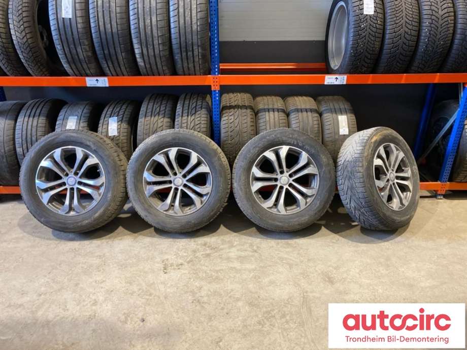 Hjulsett aluminium vinter til Mercedes GLC, 2015-2022 (X253) (X253) (17 TOMMER|235/65R17)