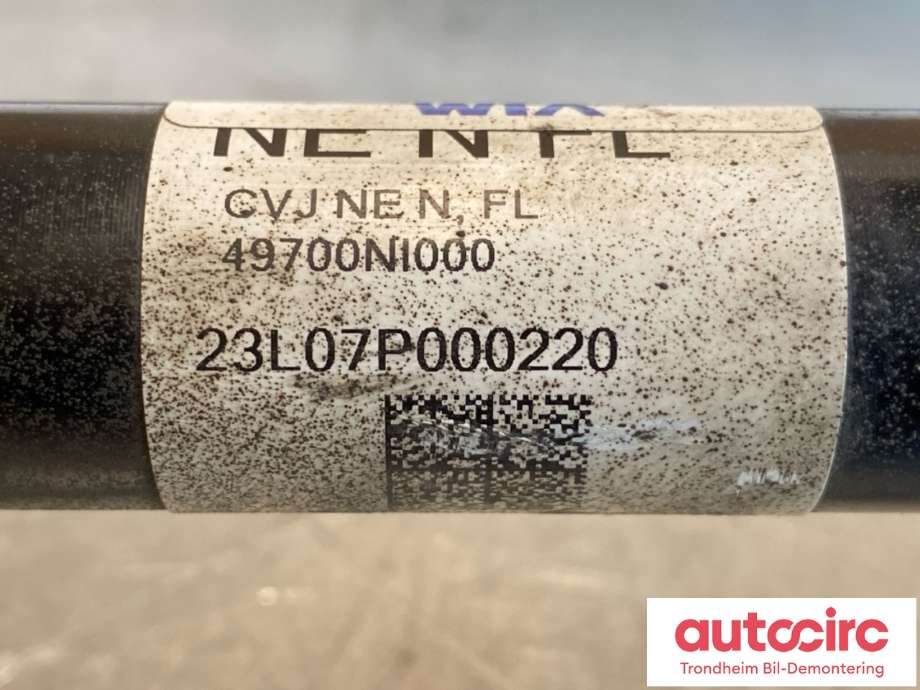 Drivaksel venstre foran, elbil til Hyundai Ioniq 5 2021-->> (49701NI000|)