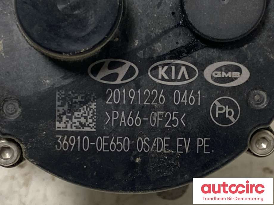 Vannpumpe elektrisk til Hyundai Kona 2017-2021 (Type I, Fase 1)  (..|36910-0E650|369100E650|)
