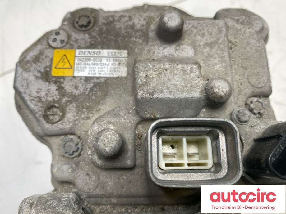 Aircondition kompressor hybrid til Toyota RAV4 2016-2019 (Type IV, Fase 2) (8837033030|)