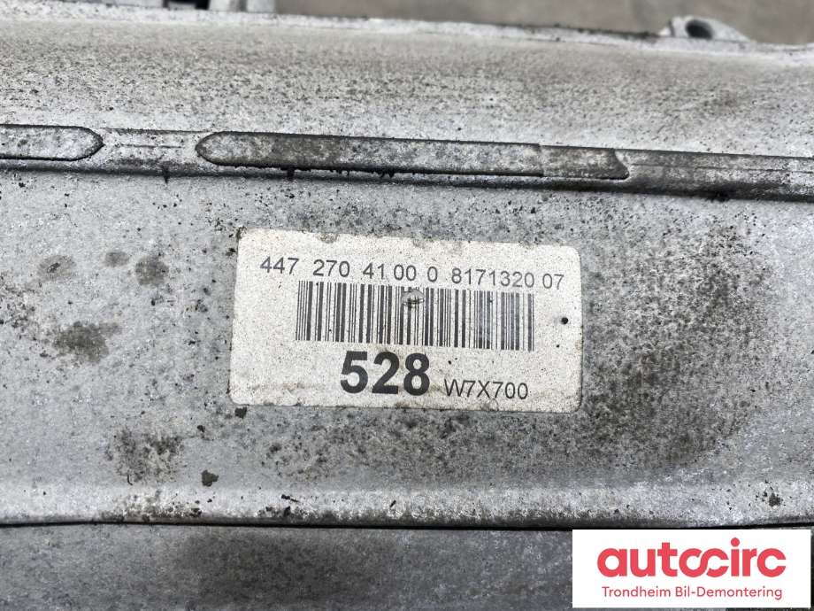Girkasse 4WD komplett automat til Mercedes Vito 2014-->> (W447) (W447) (A4472702200|A4472704100|)