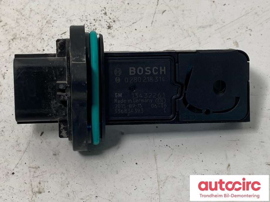 Luftmengde/luftmassemåler til Opel Astra K 2015-->>  (BOSCH|13432261|12671625|)