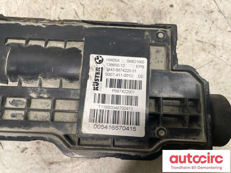 Håndbrekk/parkbrems elektrisk, fra bakstilling til BMW X5 2013-2018 (F15) (F15) (34 43 6 882 007|)