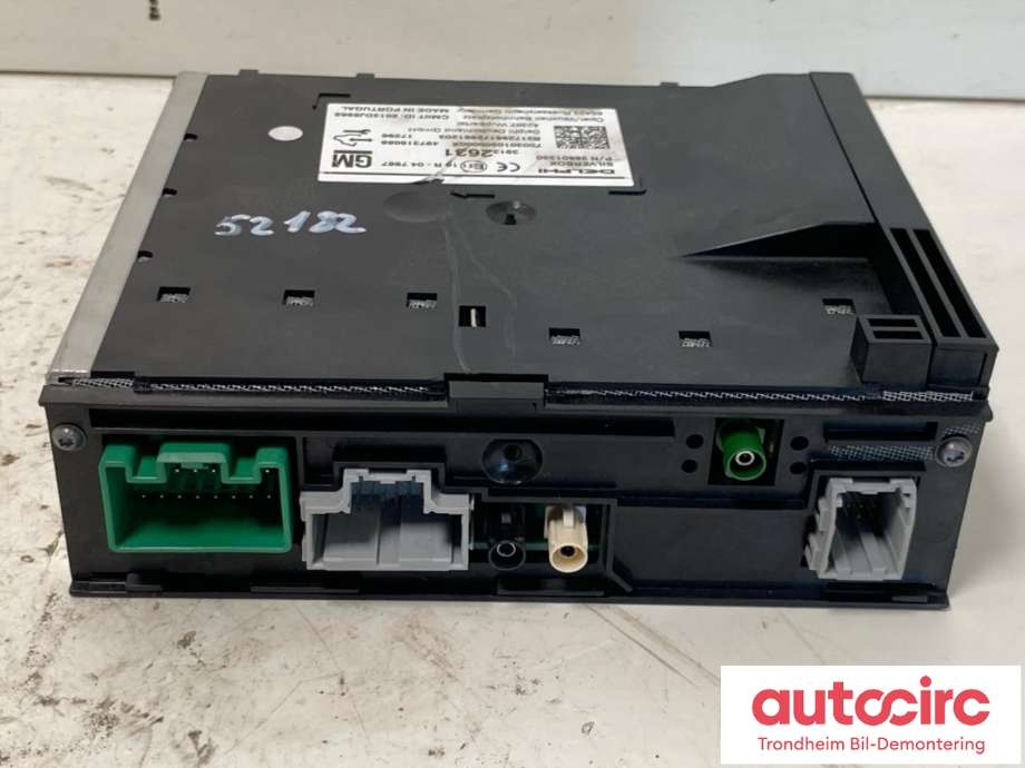 Bilstereo til Opel Insignia B 2017-->>  (DELPHI|39132631|39106613|)