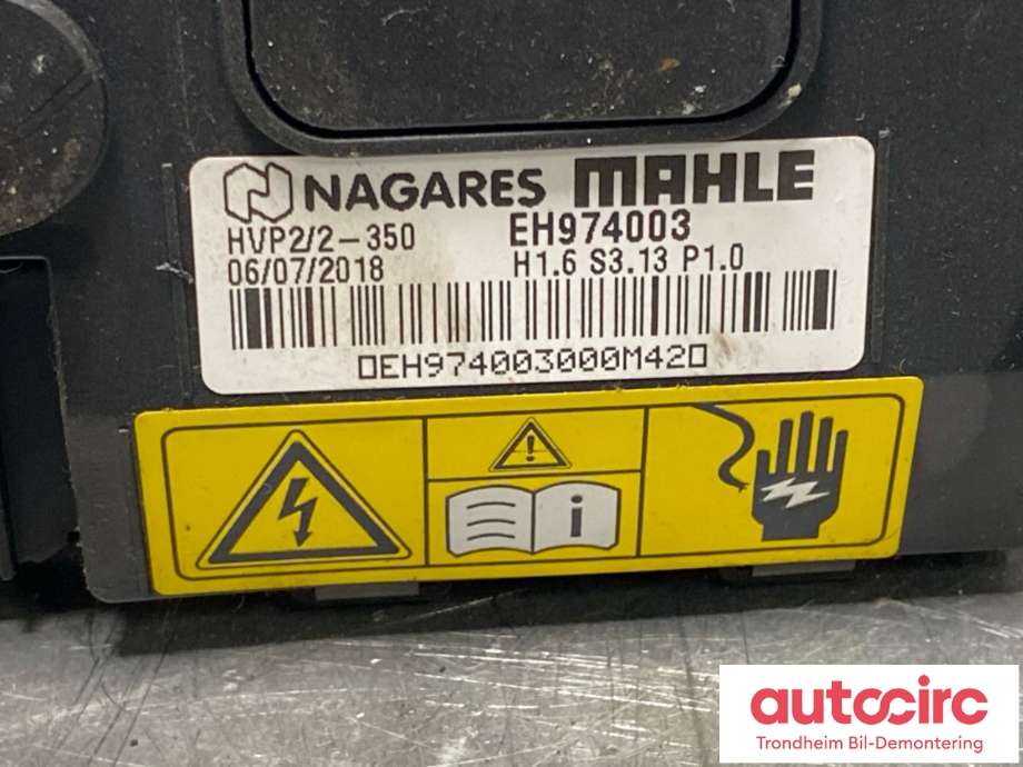 Varmeapparat PTC-heater til Renault Zoe 2013-2019 (Fase 1)  (271437720R|)