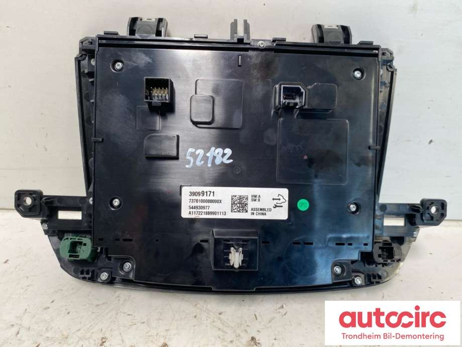 Bilstereo navigasjon skjerm til Opel Insignia B 2017-->>  (...|39099171|)