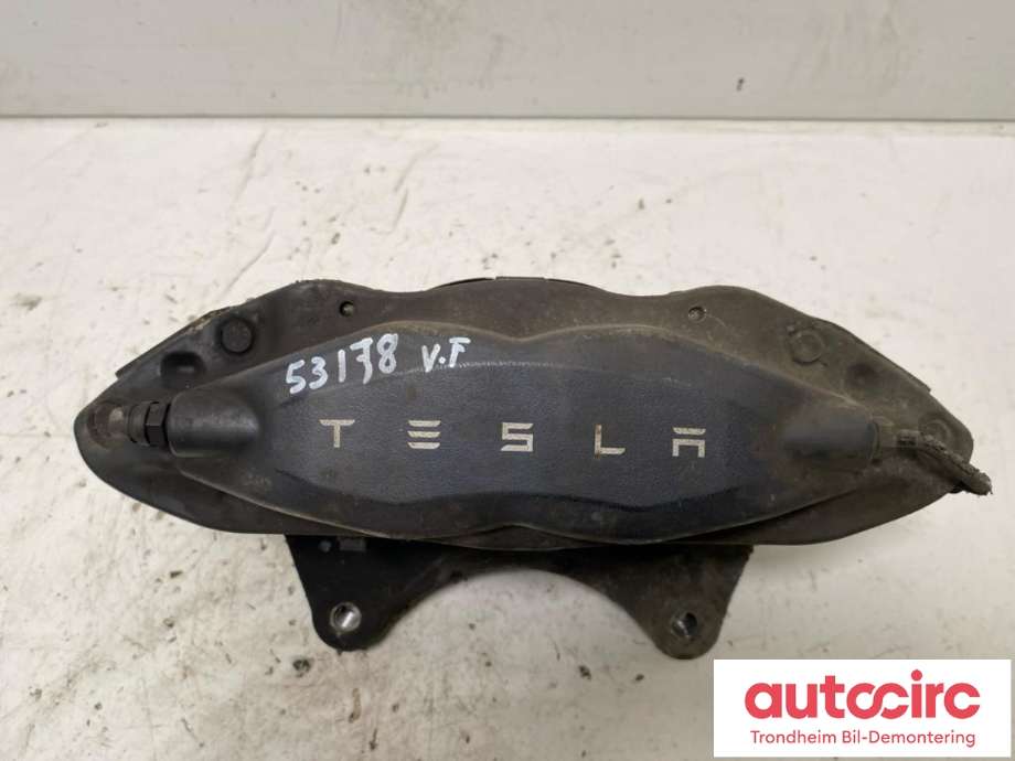 Bremsecaliper venstre foran til Tesla Model S, 2016-2021 (Fase 2)  (1007794-00-B)