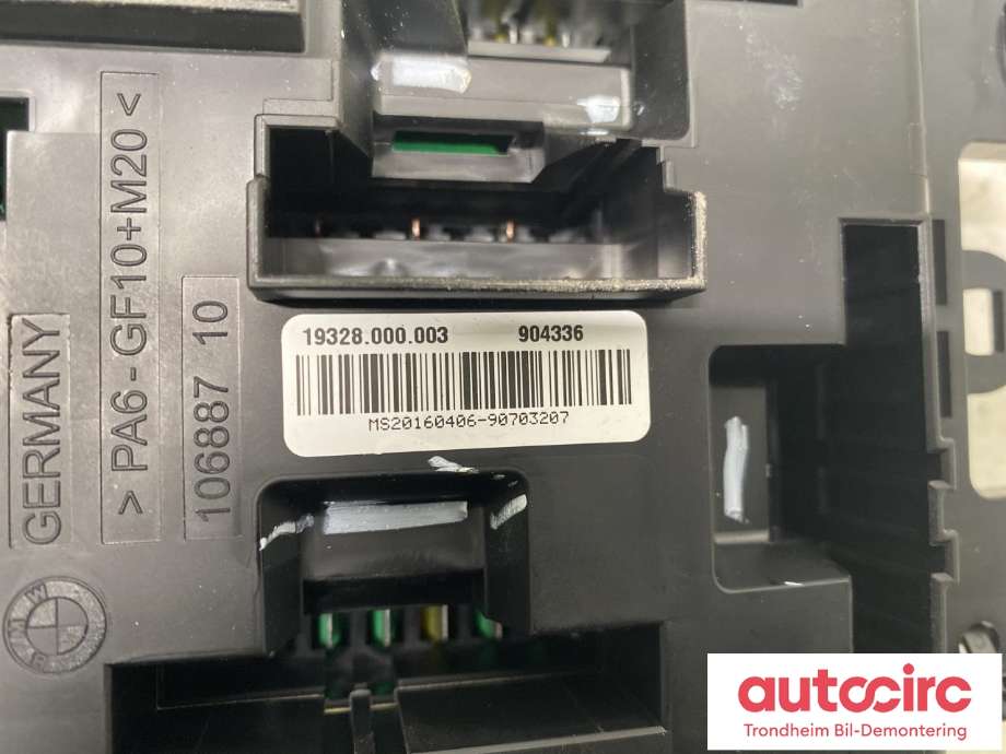 Sikringsboks bagasjerom til BMW X5 2013-2018 (F15) (F15) (...|61 14 9 259 466|)